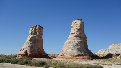 Hoodoos near the Wilson Arch - Utah