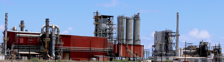 Chemical plant factory