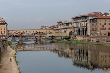 Vecchio bridge in Florence