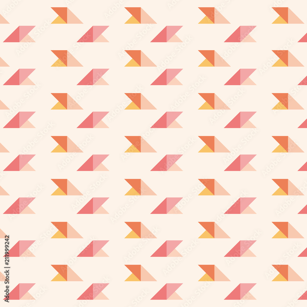 Poster design of colorful pattern with circular shapes, vector illustration