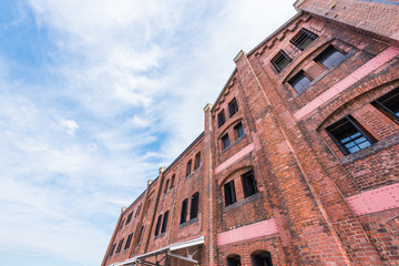 Fototapeta na wymiar 赤レンガ倉庫 The Yokohama Red Brick Warehouse