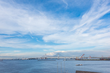 Fototapeta premium 横浜港 Yokohama port