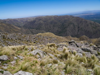 Fototapeta na wymiar Uritorco Mountain in Cordoba, Argentina