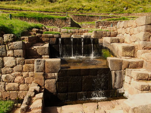 Tipon Ruins in Per&uacute;