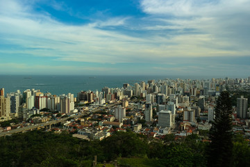 Fototapeta premium City from above - cidade vista de cima (Vila Velha view from above)