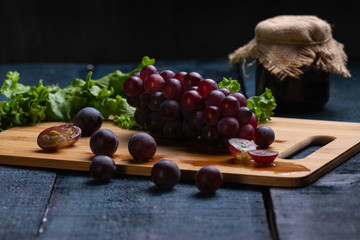 Purple Grapes