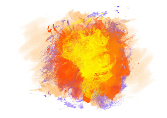 Fototapeta premium multicolored watercolor colorful background