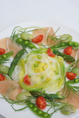 春キャベツと新たまねぎのコールスローサラダ