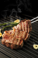 ビーフステーキ　Grilled beef steak