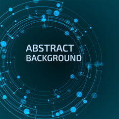 Abstract technology background