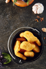 Heap of Delicious Chicken Nuggets