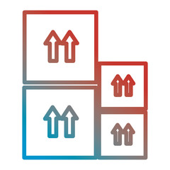 pile carton boxes delivery service