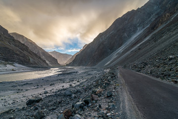 Empty Road in Ladakh