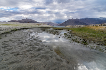 Backwaters near Pangong Lake, Ladakh
