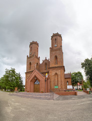 Krokowa - Kościół św. Katarzyny Aleksandryjskiej - kujawsko-pomorskie, Polska