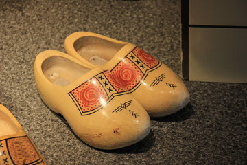 Dutch wooden clogs