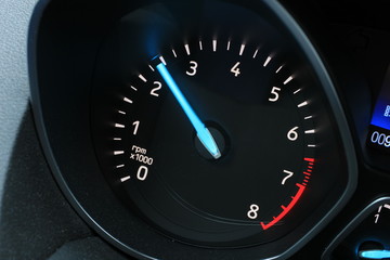 Modern car Dashboard