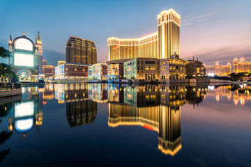 Macau night view