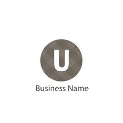 Letter U Logo Template Design