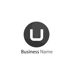 Letter U Logo Template Design