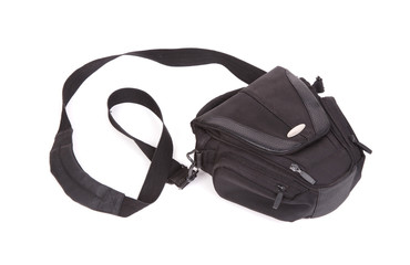 Digital camera case isolated