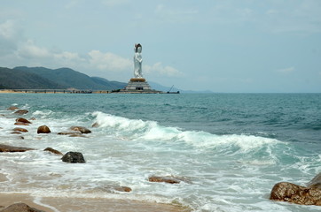 Guanyin statue, Hainan province, China