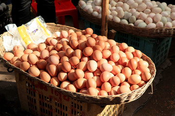 Local Market in Siem Reap, Selling Vegetables and Fruits, and Groceries.