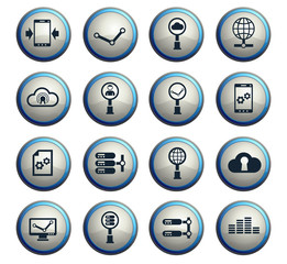 social network icon set