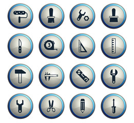 work tools icon set