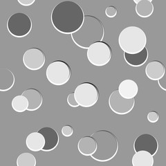 Polka dot abstract texture seamless pattern