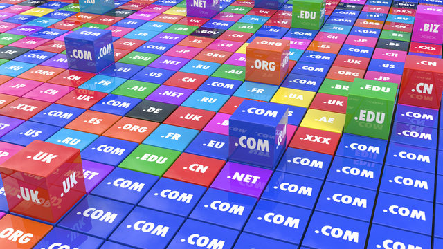 Colorful cubes with domain extensions 
