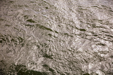 Water smooth on the sea as an abstract background