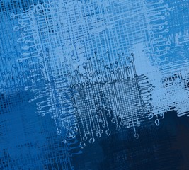 Abstract painting on canvas. Hand made art. Colorful texture. Modern artwork. Strokes of fat paint. Brushstrokes. Contemporary art. Artistic background image.