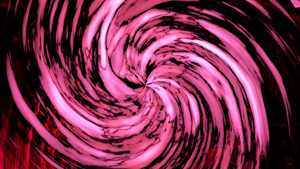 Abstract red spiral background 3d rendering