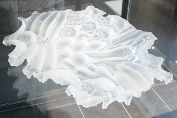 Showpiece made of glass