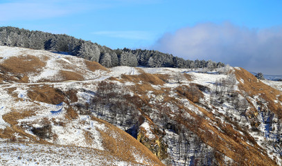 Photo of beautiful mountains