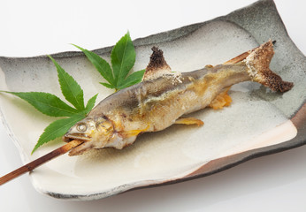アユの塩焼き