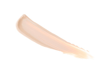 Cosmetic Liquid Foundation Isolated on White Background