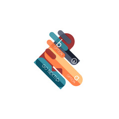 Abstract lines geometric infographic layoutAbstract lines geometric infographic layout, data visualization design, option step by step schedule, web box