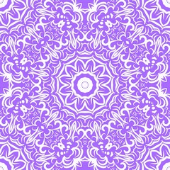 Fototapeta na wymiar Mandala Style Vector Color Shapes. Abstract design. Decoration for fashion, holiday card, relax