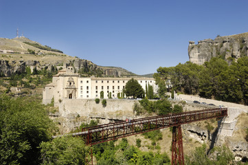 Obraz premium San Pablo convent, Cuenca, La Mancha, Spain