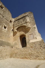 Fototapeta na wymiar Garcimunoz castle, Cuenca, La Mancha, Spain