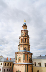 Fototapeta na wymiar Photo of a beautiful bell tower of the church