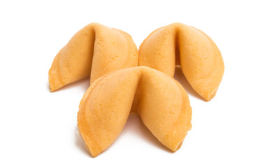 fortune cookie isolated