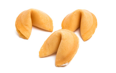 fortune cookie isolated