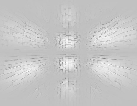 Abstract   Soft Grey 3d  Illustrtion Background