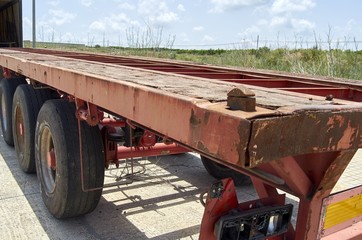 old truck chassis