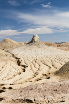 Mud Volcano of Pirgel, Sistan and Baluchistan, Iran