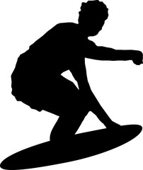 Silhouette Surfer