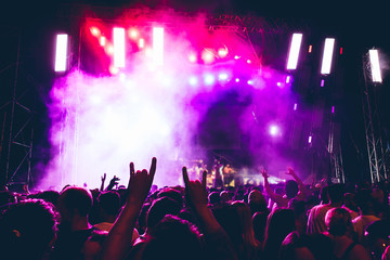Conceptual photo about concerts and festivals